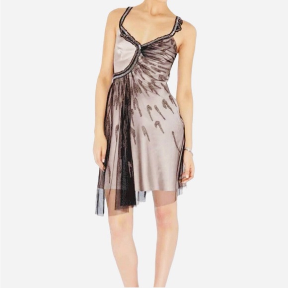 Karen Millen Black Beaded Dress - Picture 5 of 5